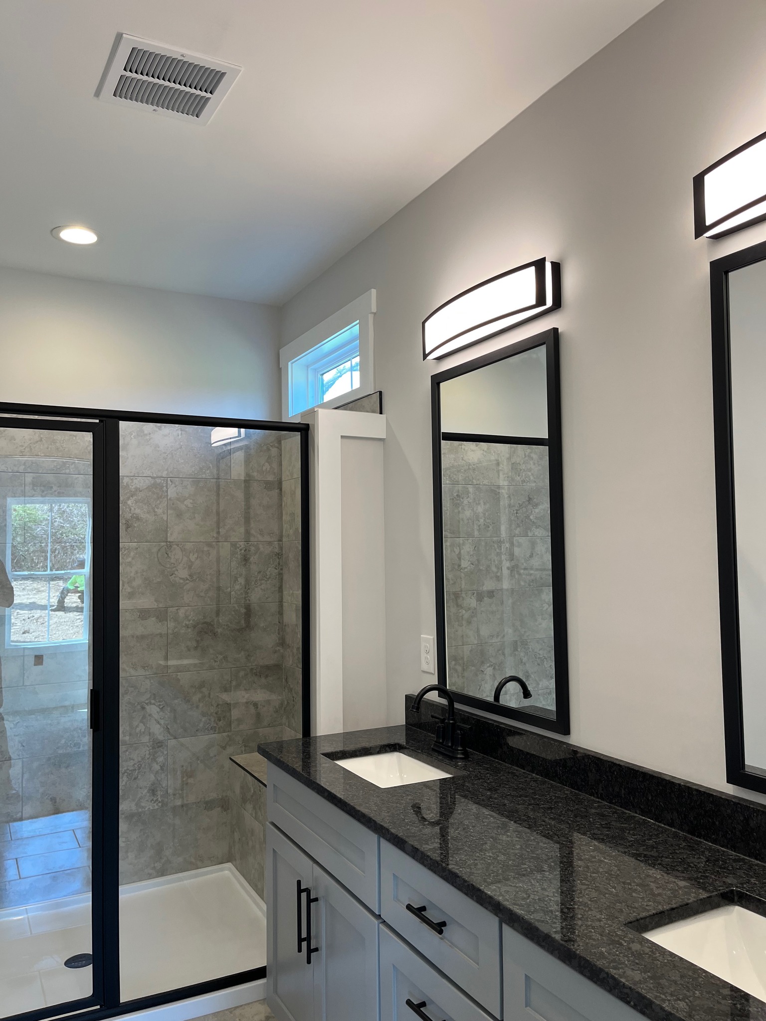 Residential bath remodel — vanity lighting and dedicated circuits